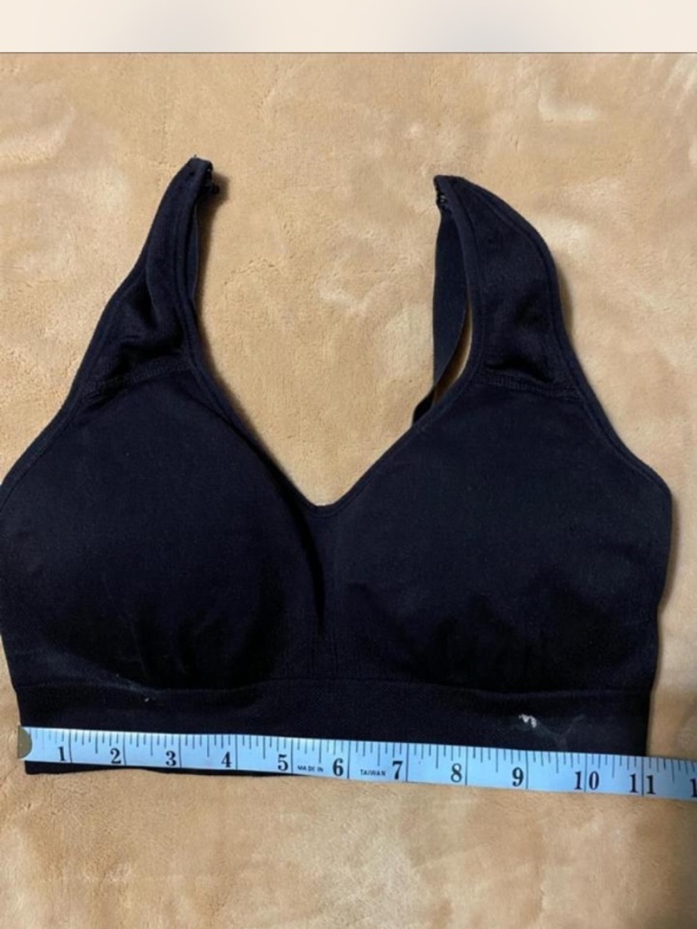 Puma Black Light-Support Wireless Sports Bra